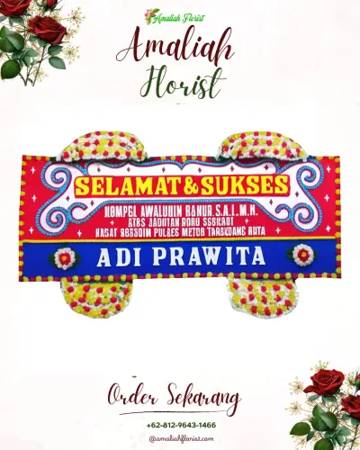 Karangan Bunga Ucapan Selamat pulo gadung